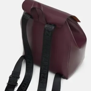 Zara burgundy backpack NWT Zara | Bags | Zara Burgundy Backpack Nwt | Poshmark main image 3